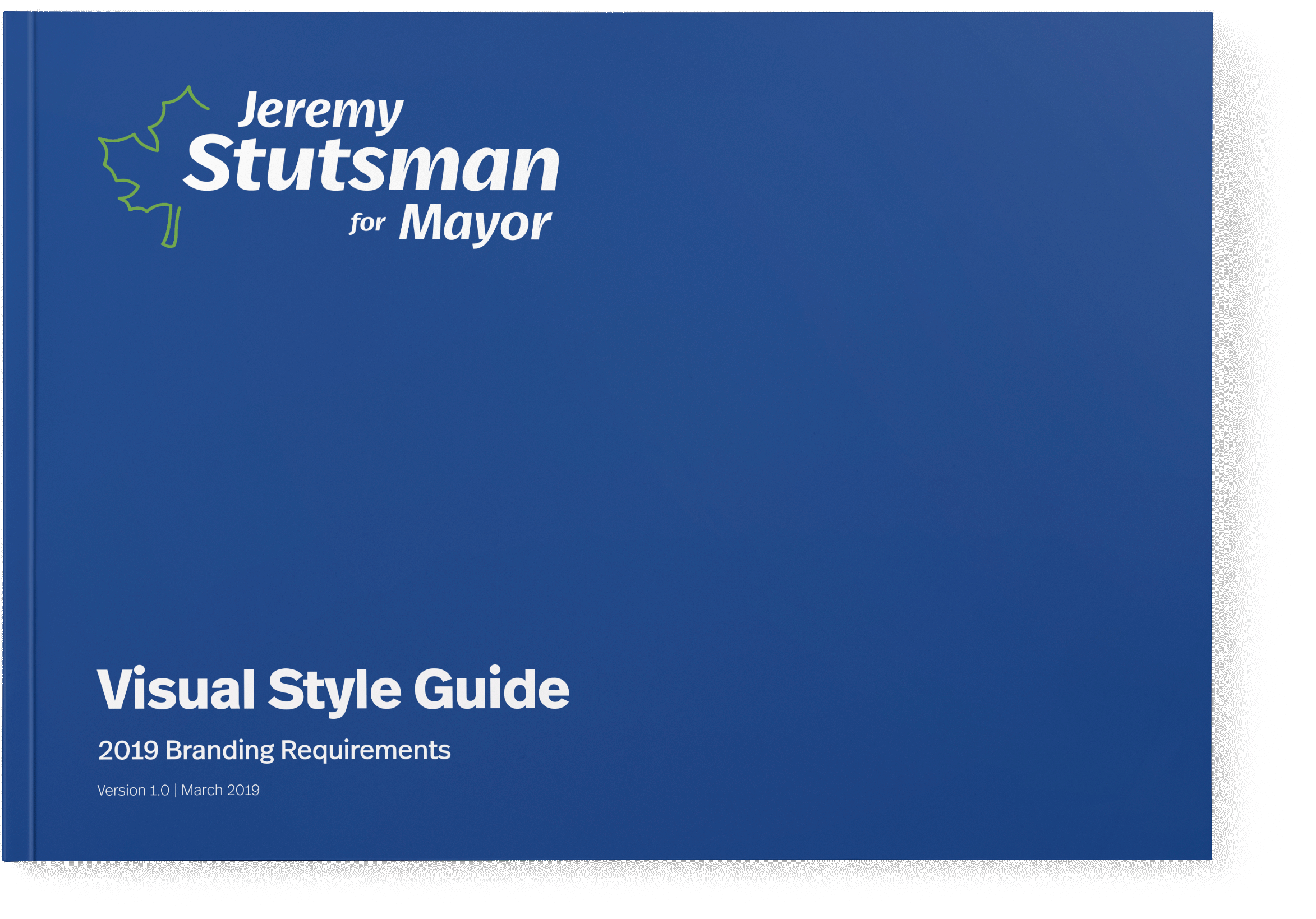 project_sfm_brandbook_cover-transparent-4 Stutsman for Mayor Brand Book Front Cover