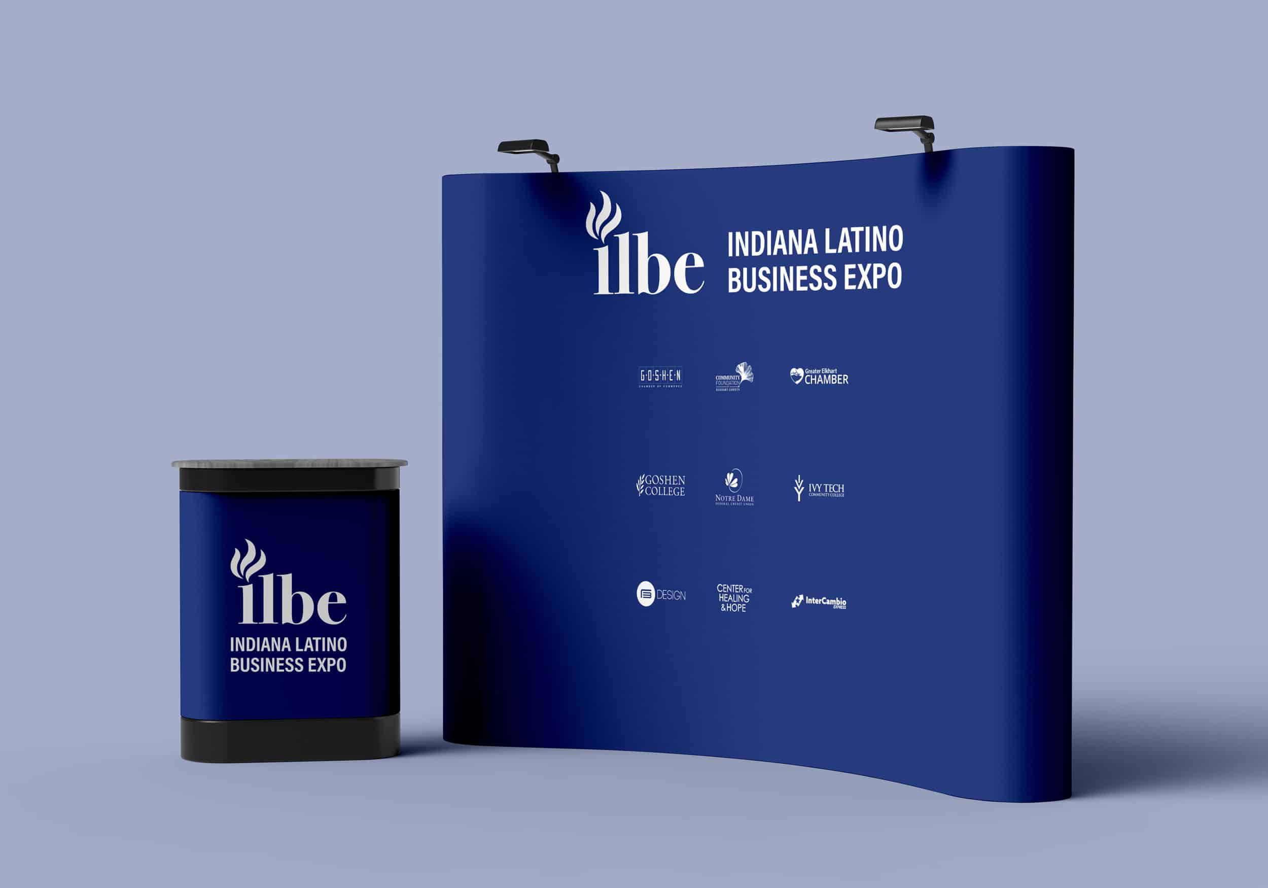 ILBE exhibition mockup.