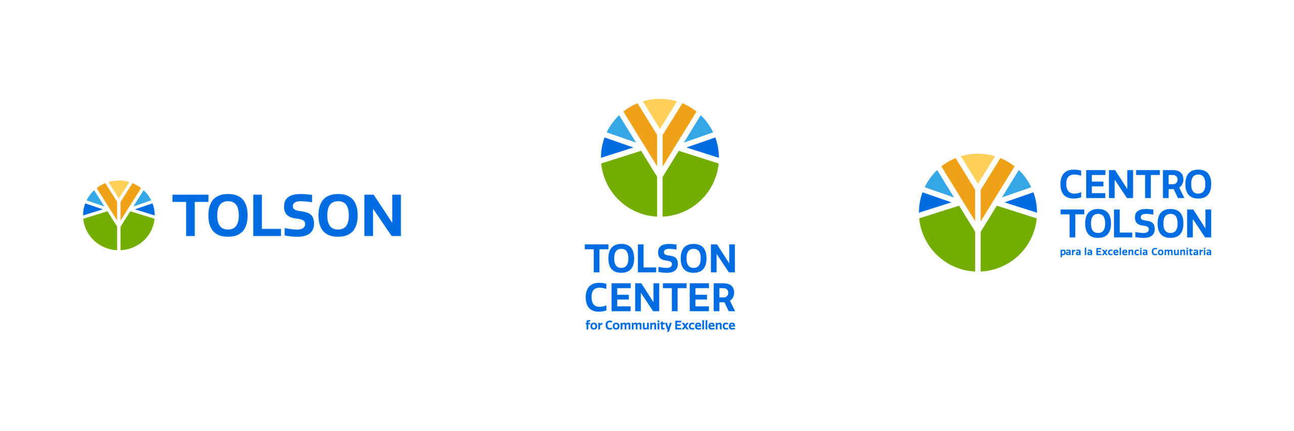 Tolson Center for Community Excellence Logo Lockups